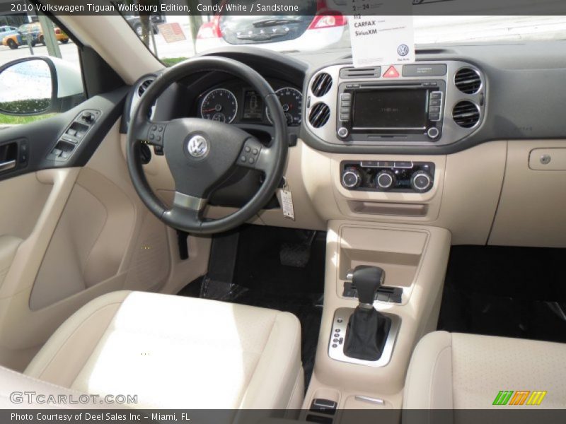 Candy White / Sandstone 2010 Volkswagen Tiguan Wolfsburg Edition