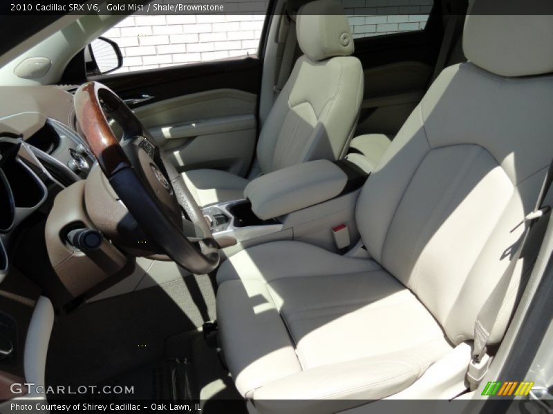 Gold Mist / Shale/Brownstone 2010 Cadillac SRX V6