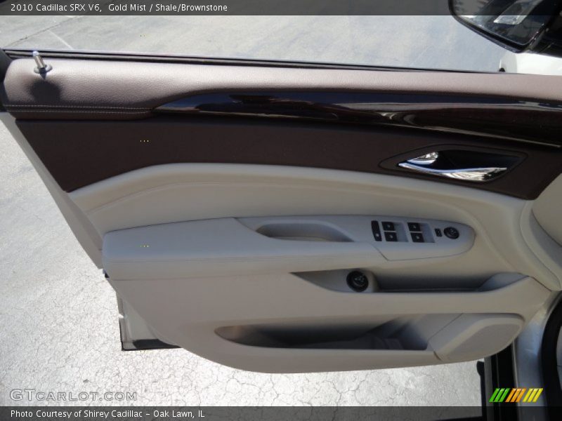 Gold Mist / Shale/Brownstone 2010 Cadillac SRX V6