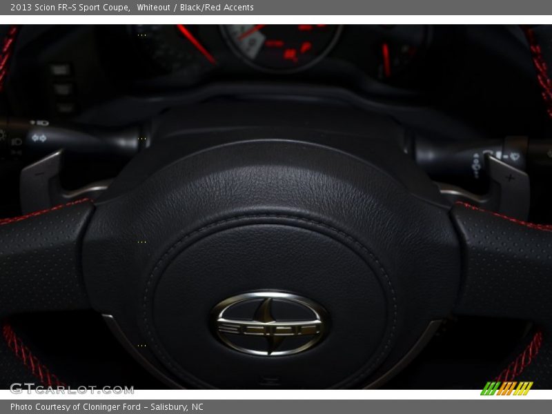 Whiteout / Black/Red Accents 2013 Scion FR-S Sport Coupe