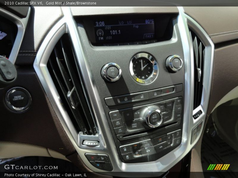 Gold Mist / Shale/Brownstone 2010 Cadillac SRX V6