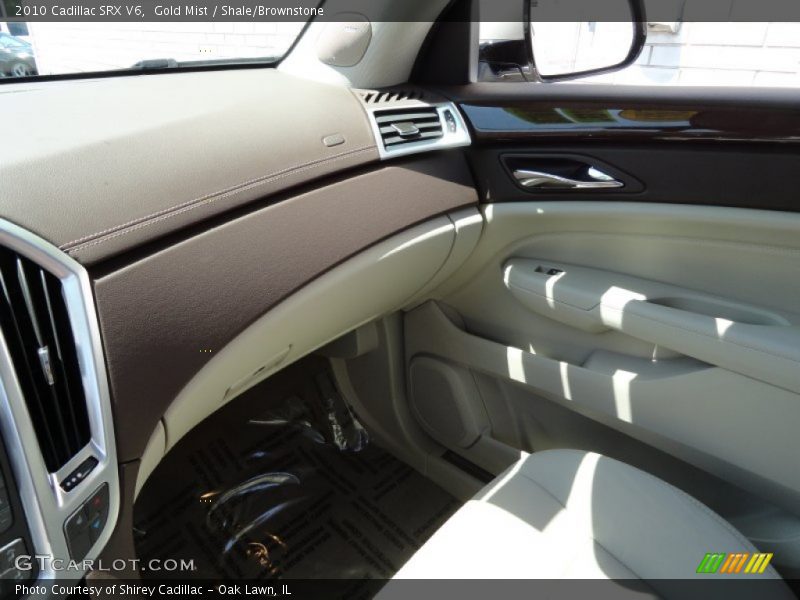 Gold Mist / Shale/Brownstone 2010 Cadillac SRX V6