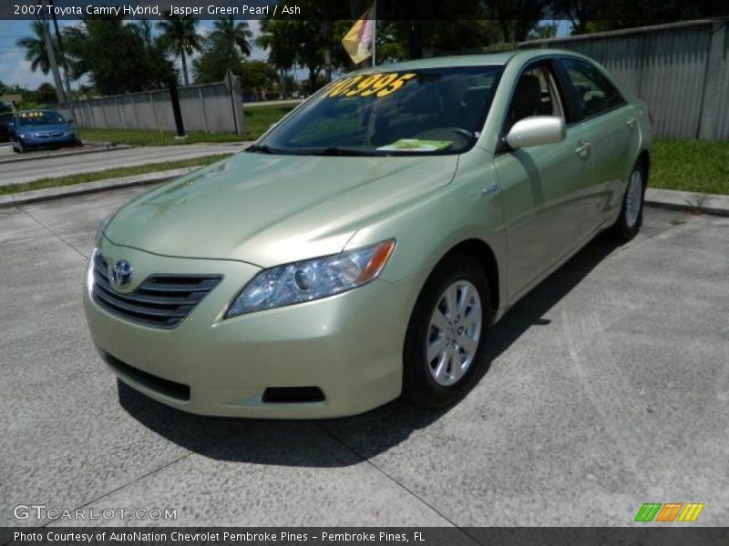 Front 3/4 View of 2007 Camry Hybrid
