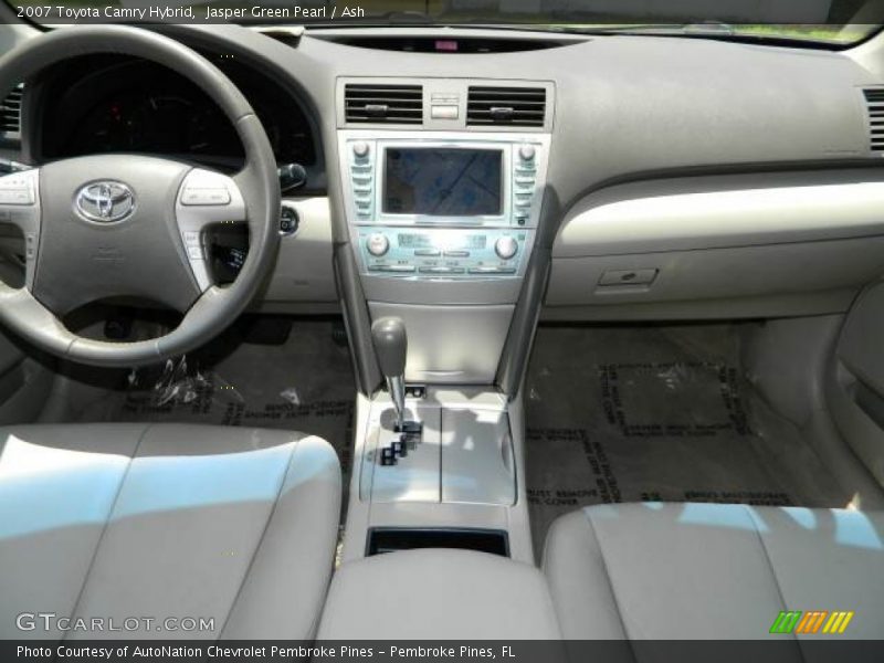 Dashboard of 2007 Camry Hybrid