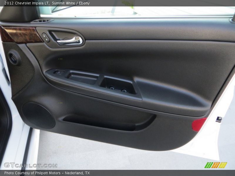 Summit White / Ebony 2012 Chevrolet Impala LT