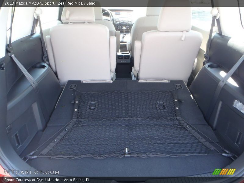 Zeal Red Mica / Sand 2013 Mazda MAZDA5 Sport