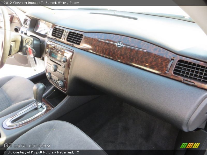 Summit White / Ebony 2012 Chevrolet Impala LT