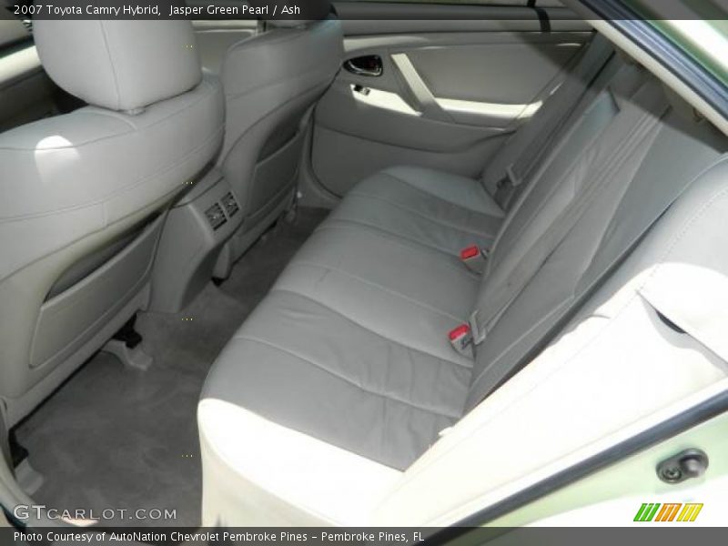 Jasper Green Pearl / Ash 2007 Toyota Camry Hybrid