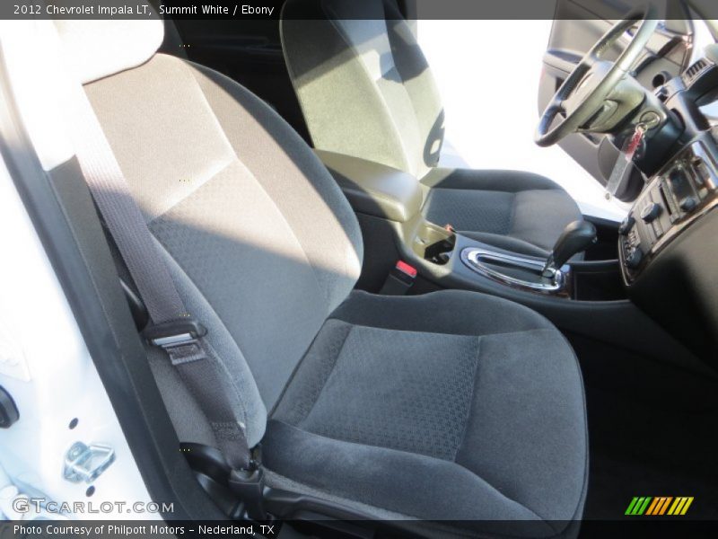 Summit White / Ebony 2012 Chevrolet Impala LT