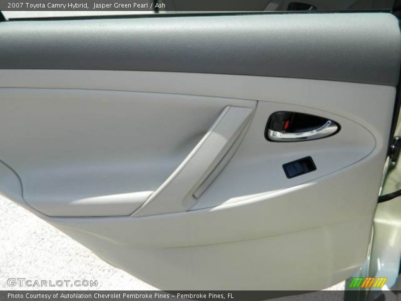 Jasper Green Pearl / Ash 2007 Toyota Camry Hybrid