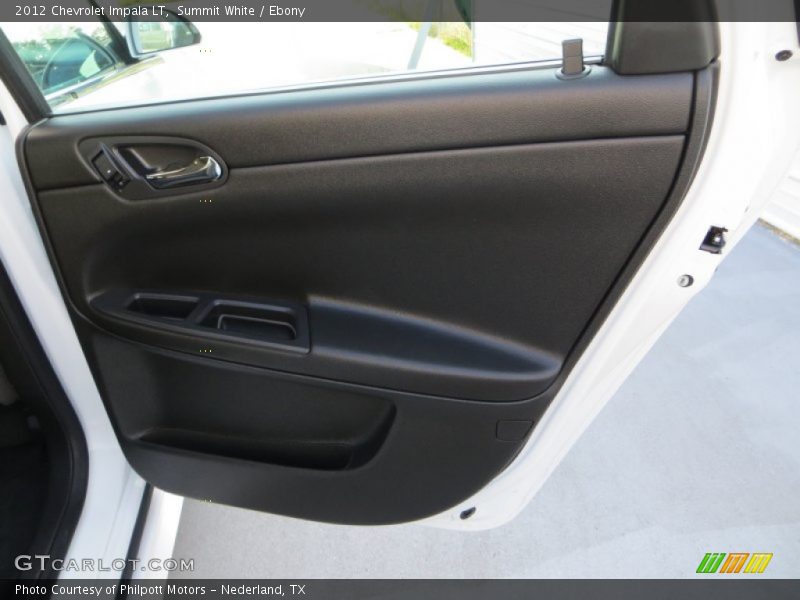 Summit White / Ebony 2012 Chevrolet Impala LT