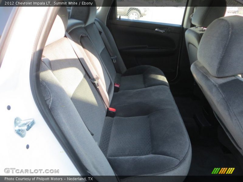 Summit White / Ebony 2012 Chevrolet Impala LT