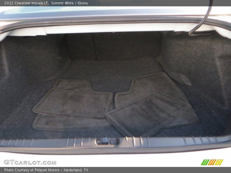 Summit White / Ebony 2012 Chevrolet Impala LT
