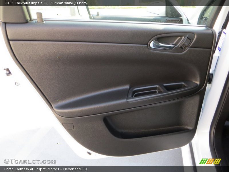 Summit White / Ebony 2012 Chevrolet Impala LT