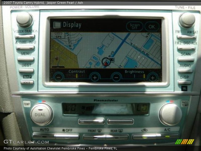 Jasper Green Pearl / Ash 2007 Toyota Camry Hybrid