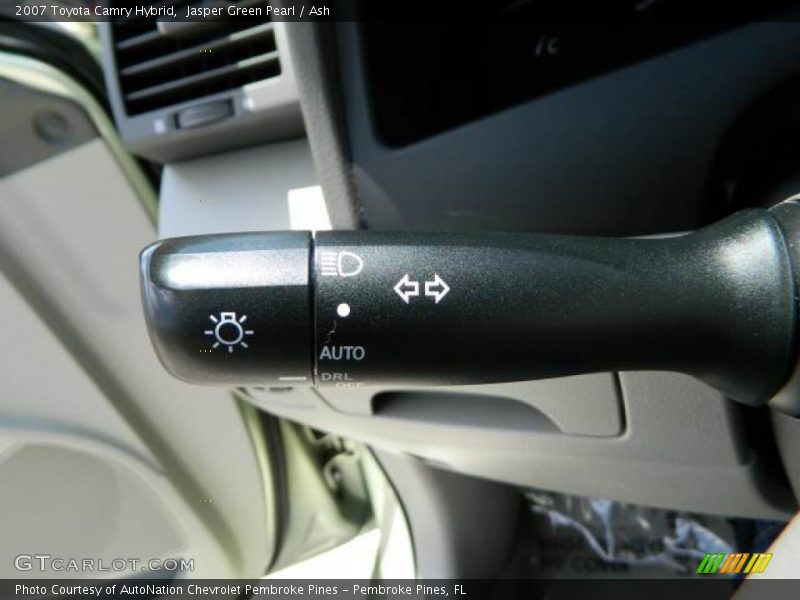 Jasper Green Pearl / Ash 2007 Toyota Camry Hybrid