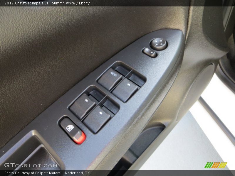 Summit White / Ebony 2012 Chevrolet Impala LT
