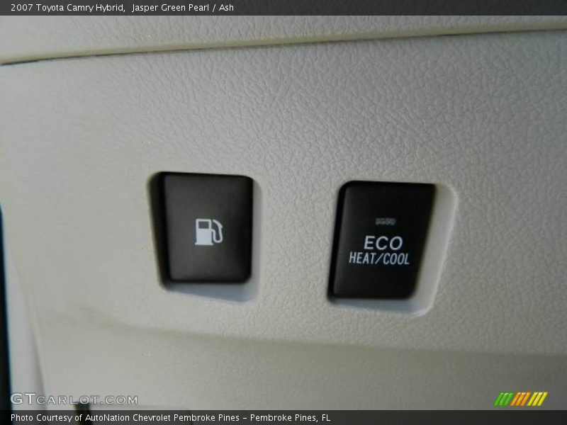 Jasper Green Pearl / Ash 2007 Toyota Camry Hybrid