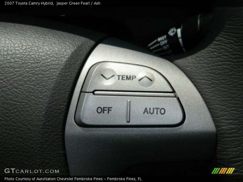 Jasper Green Pearl / Ash 2007 Toyota Camry Hybrid