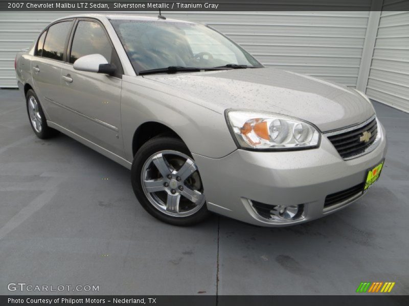 Silverstone Metallic / Titanium Gray 2007 Chevrolet Malibu LTZ Sedan