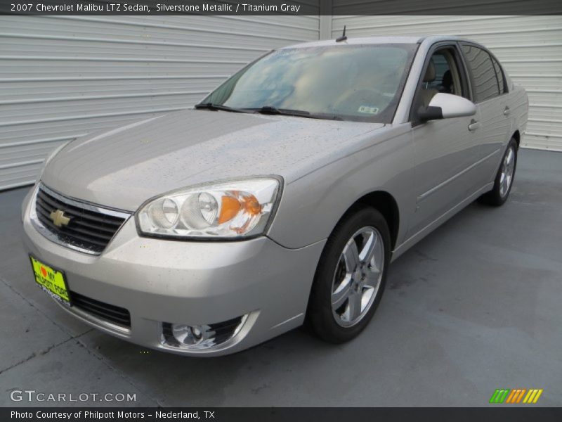 Silverstone Metallic / Titanium Gray 2007 Chevrolet Malibu LTZ Sedan