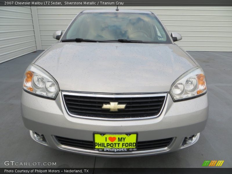 Silverstone Metallic / Titanium Gray 2007 Chevrolet Malibu LTZ Sedan