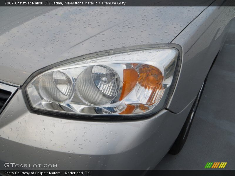 Silverstone Metallic / Titanium Gray 2007 Chevrolet Malibu LTZ Sedan