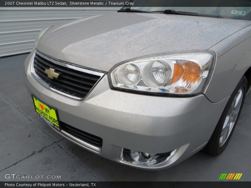 Silverstone Metallic / Titanium Gray 2007 Chevrolet Malibu LTZ Sedan