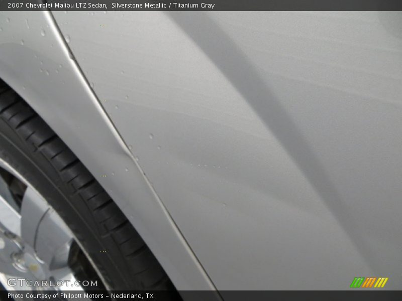Silverstone Metallic / Titanium Gray 2007 Chevrolet Malibu LTZ Sedan