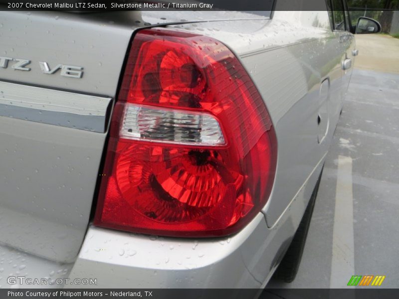 Silverstone Metallic / Titanium Gray 2007 Chevrolet Malibu LTZ Sedan