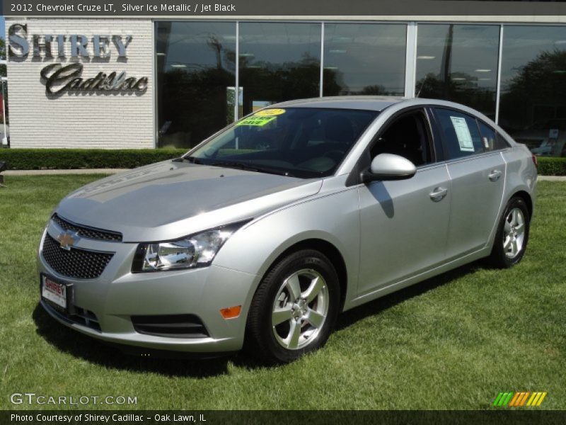 Silver Ice Metallic / Jet Black 2012 Chevrolet Cruze LT