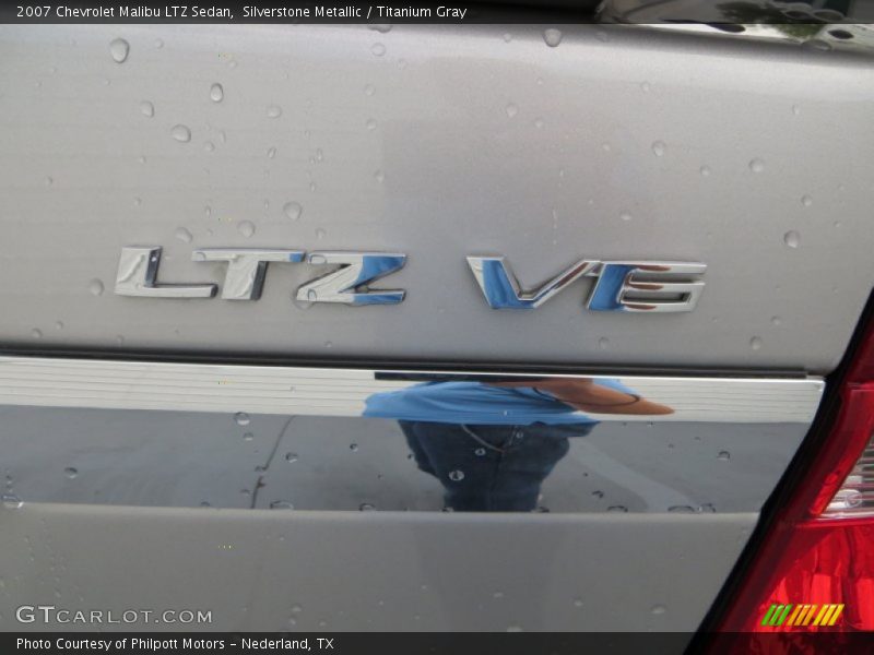 Silverstone Metallic / Titanium Gray 2007 Chevrolet Malibu LTZ Sedan