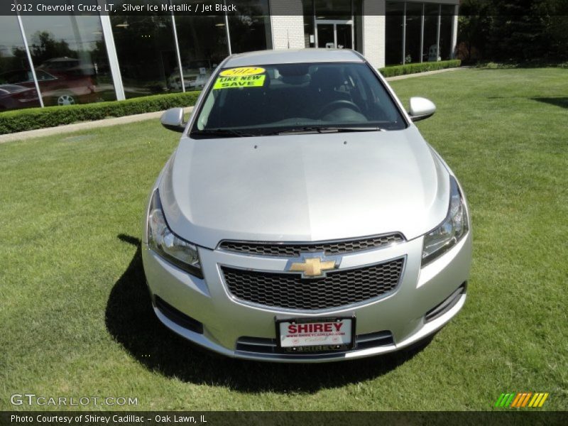Silver Ice Metallic / Jet Black 2012 Chevrolet Cruze LT