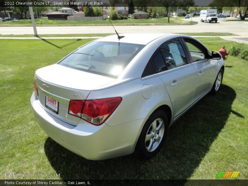 Silver Ice Metallic / Jet Black 2012 Chevrolet Cruze LT