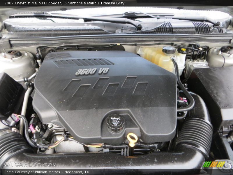 Silverstone Metallic / Titanium Gray 2007 Chevrolet Malibu LTZ Sedan