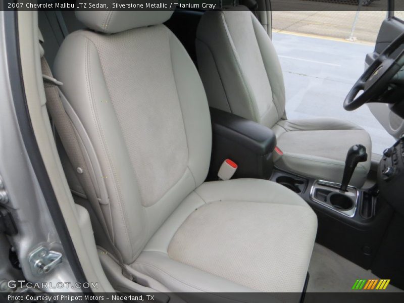 Silverstone Metallic / Titanium Gray 2007 Chevrolet Malibu LTZ Sedan