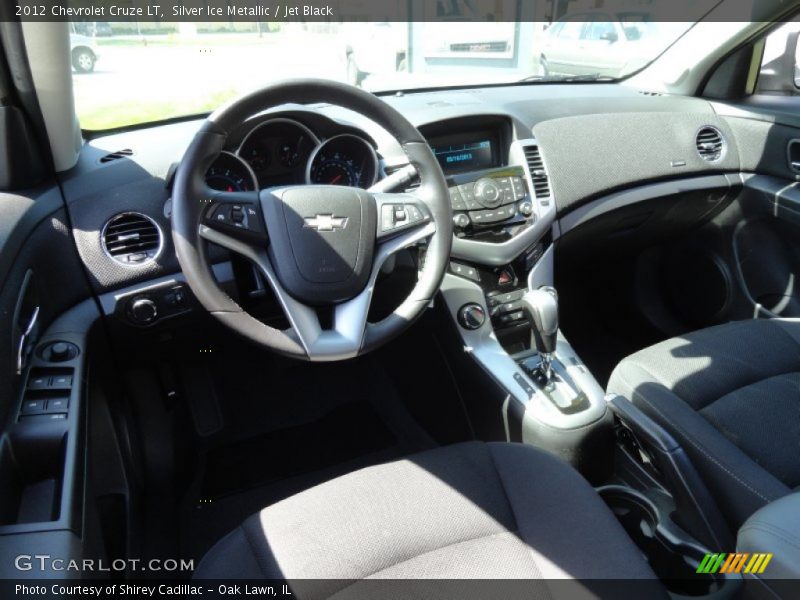 Silver Ice Metallic / Jet Black 2012 Chevrolet Cruze LT