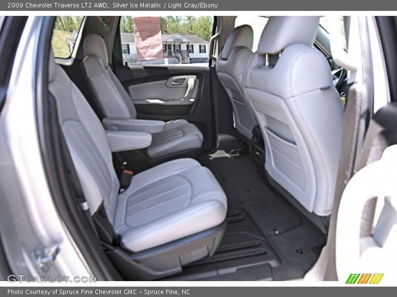 Rear Seat of 2009 Traverse LTZ AWD