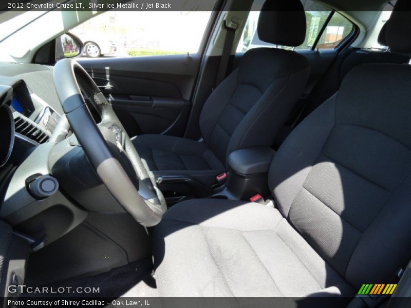 Silver Ice Metallic / Jet Black 2012 Chevrolet Cruze LT