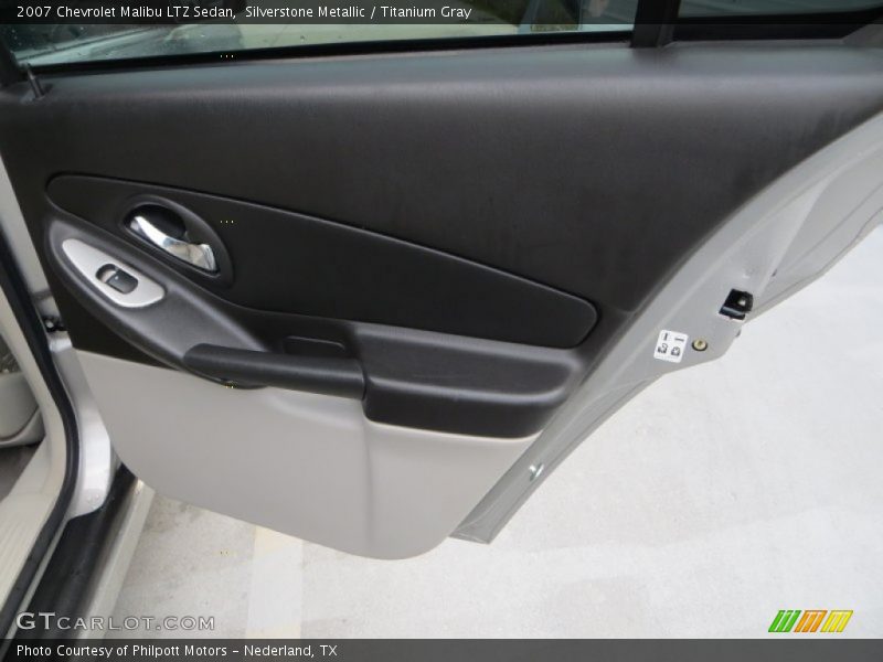 Silverstone Metallic / Titanium Gray 2007 Chevrolet Malibu LTZ Sedan