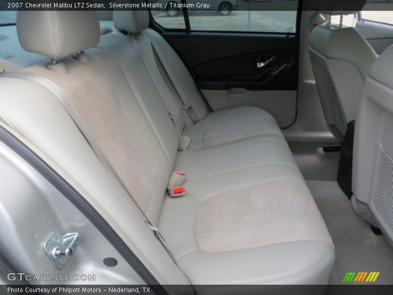 Silverstone Metallic / Titanium Gray 2007 Chevrolet Malibu LTZ Sedan