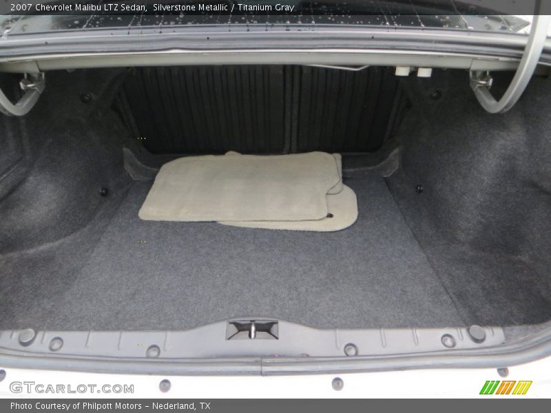Silverstone Metallic / Titanium Gray 2007 Chevrolet Malibu LTZ Sedan