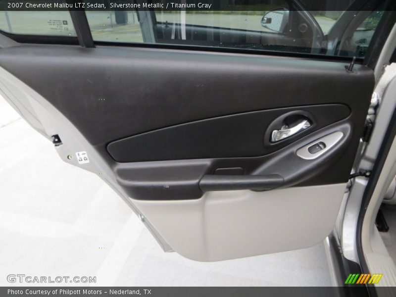 Silverstone Metallic / Titanium Gray 2007 Chevrolet Malibu LTZ Sedan