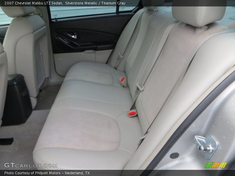 Silverstone Metallic / Titanium Gray 2007 Chevrolet Malibu LTZ Sedan