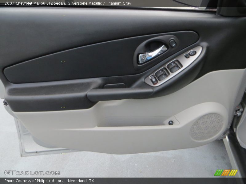 Silverstone Metallic / Titanium Gray 2007 Chevrolet Malibu LTZ Sedan