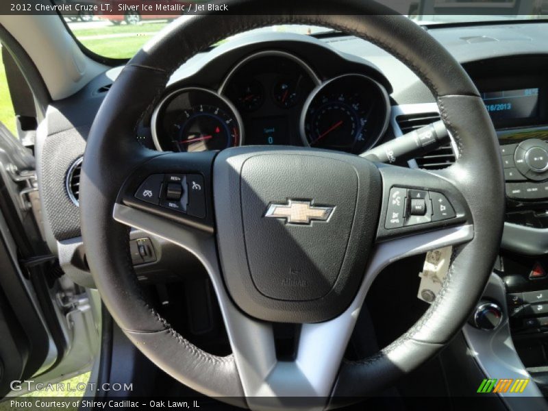 Silver Ice Metallic / Jet Black 2012 Chevrolet Cruze LT