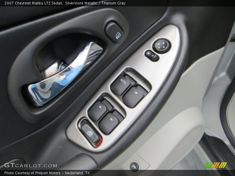 Silverstone Metallic / Titanium Gray 2007 Chevrolet Malibu LTZ Sedan