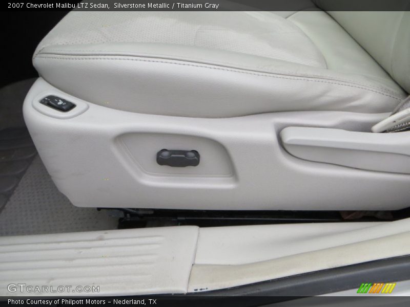 Silverstone Metallic / Titanium Gray 2007 Chevrolet Malibu LTZ Sedan