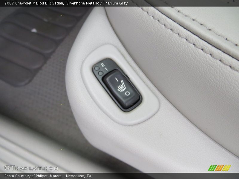 Silverstone Metallic / Titanium Gray 2007 Chevrolet Malibu LTZ Sedan