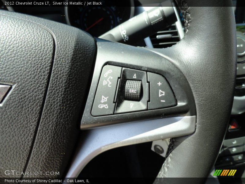 Silver Ice Metallic / Jet Black 2012 Chevrolet Cruze LT